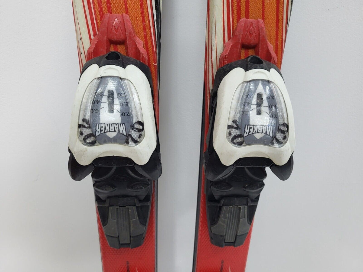 Völkl Racetiger GS R JR 130 cm Ski + Marker 7 Bindungen Wintersport Schneespaß