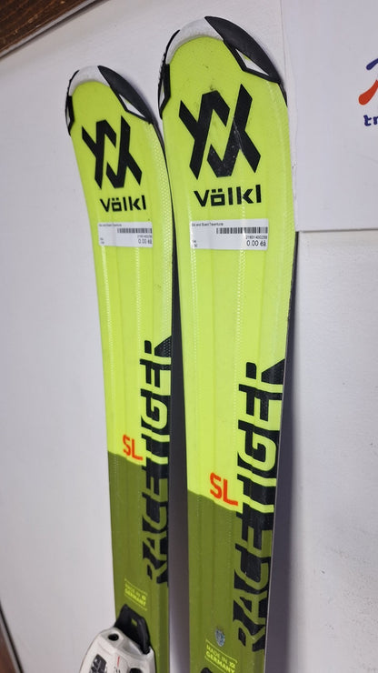 Völkl Racetiger 11 SL 130 cm Ski + Marker 7 Bindung Wintersport Schneespaß