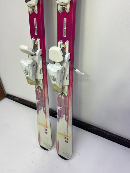 Elan Snow White  146cm  Ski + Elan EL 7.5 Bindings Winter Sport Fun