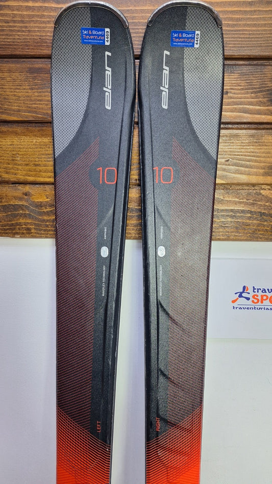 Elan Amphibio 10 168cm Ski + Elan EL 10  Bindings Winter Adventure Outdoor