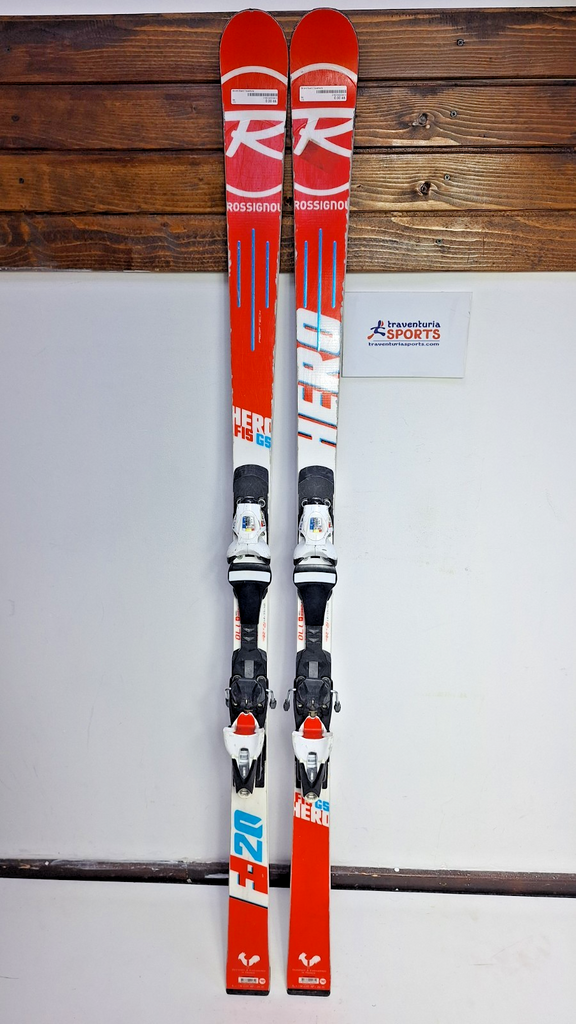 Rossignol Hero FIS GS 170 cm Ski + Look SPX12 Bindings Winter Sport Snow