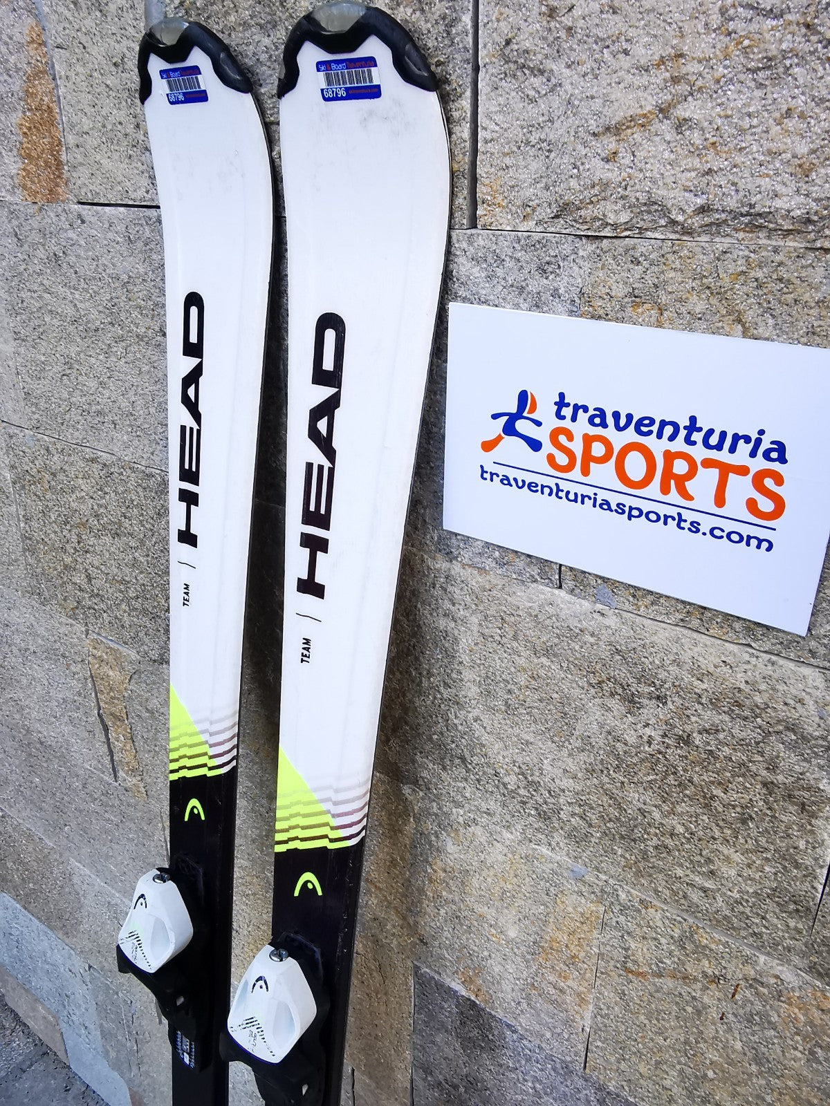 HEAD Supershape SLR Pro 147cm  Ski + HEAD 7.5 Bindings  Winter Sport