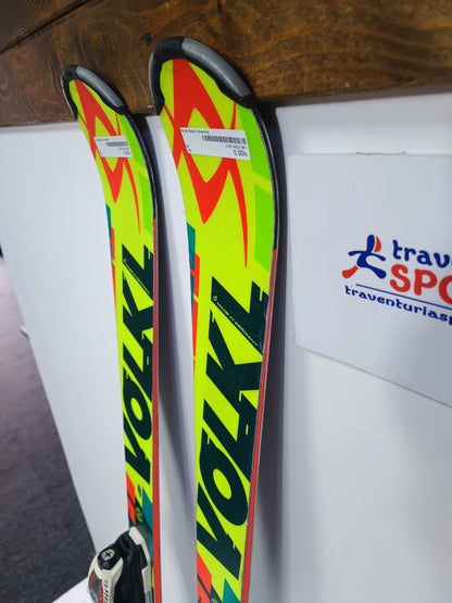Völkl Racetiger SL WC 138 cm Sci + Marker 10 attacchi Sport invernali Snow Fun