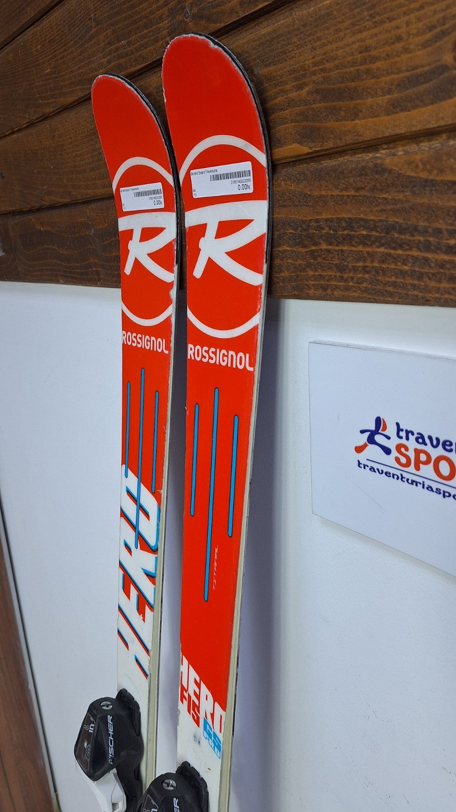 Rossignol Hero FIS GS Pro 151 cm Ski + Fischer RS9 Bindung Winterspaß Schnee
