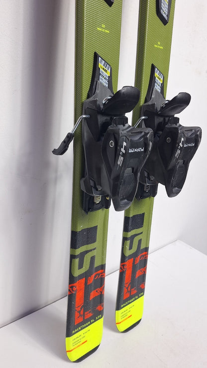 Völkl Racetiger 13 SL 120 cm Ski + Marker 4.5 Bindung Wintersport Schneespaß