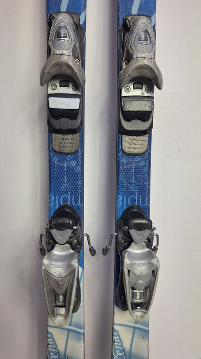 V3tec Xenia 150cm Skis + Look 9.5 Bindings Winter Fun Snow