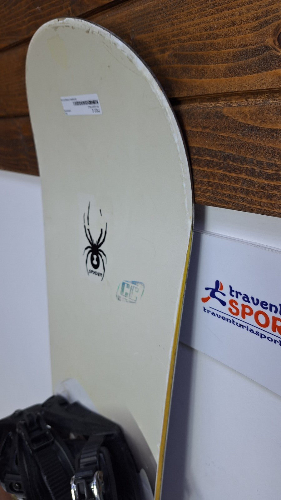 Crazy Creek Rave 152 cm + attacchi Speedfit L per avventure sulla neve invernale