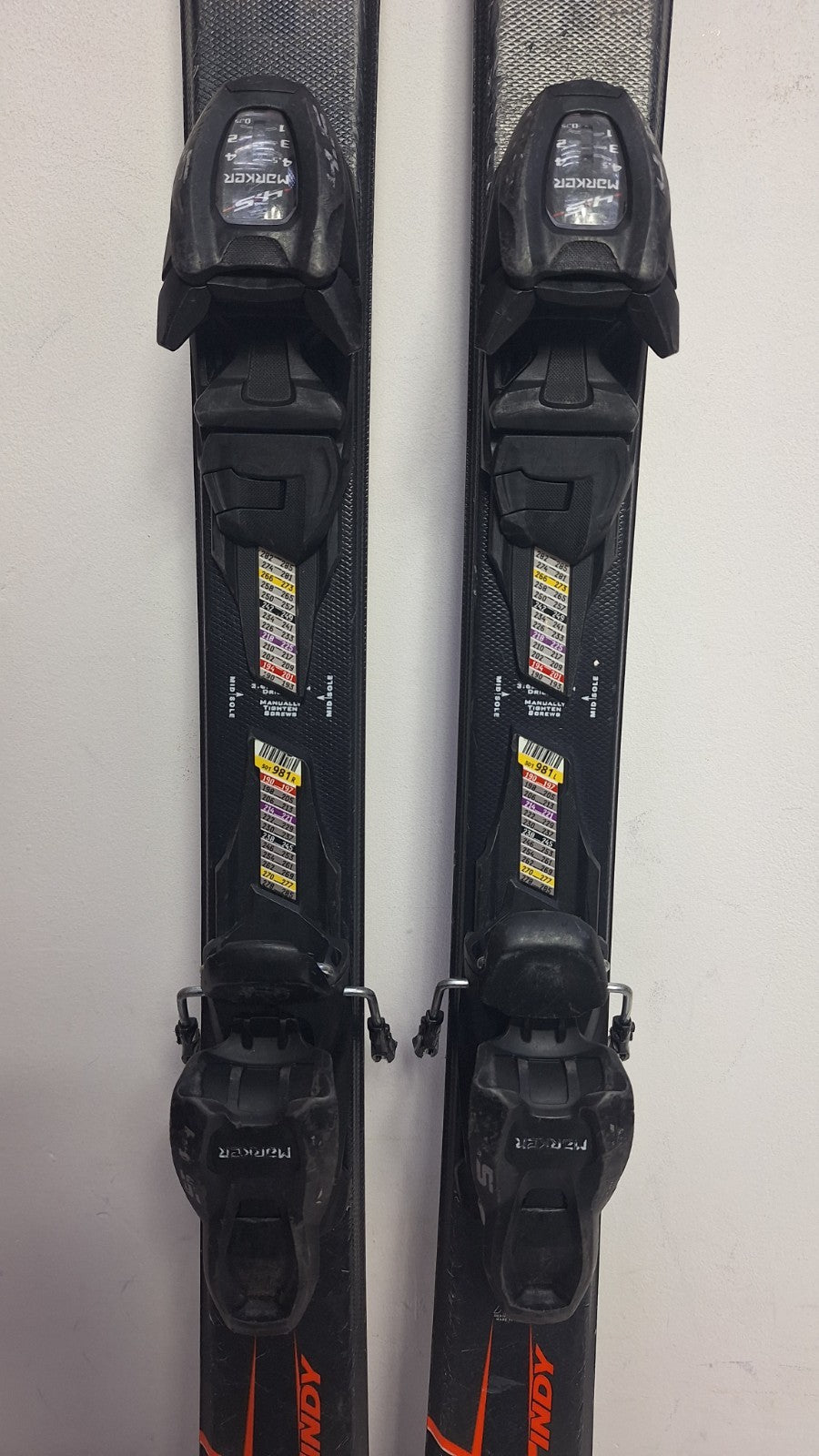 K2 Indy 124cm Ski + Marker 4.5 Bindings Winter Sport