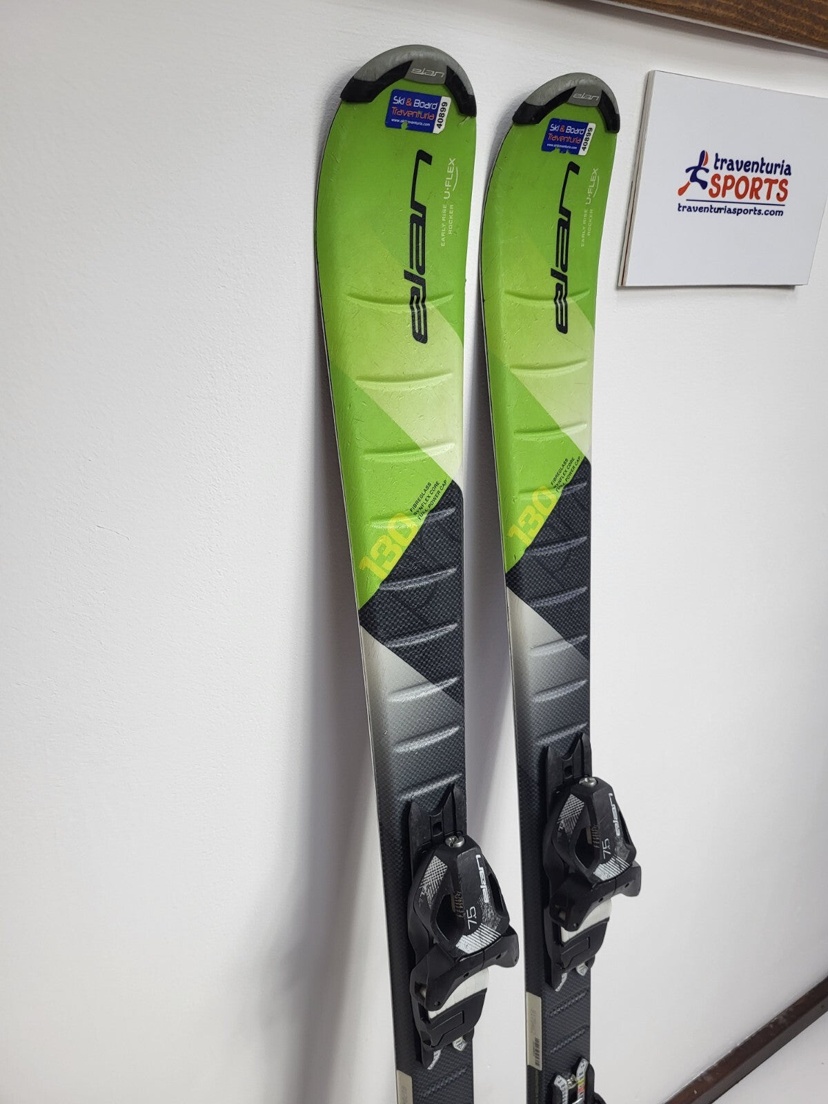Elan Explore Pro 130 Ski + Elan 7.5 Bindings Winter Sport Fun