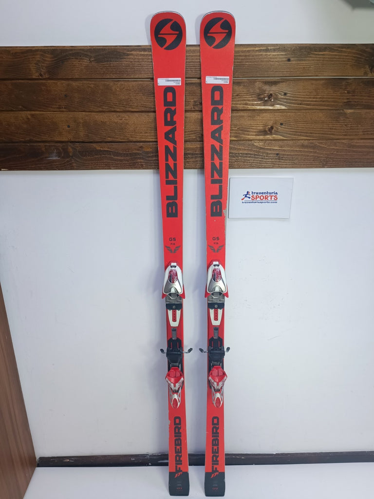 Blizzard Firebird GS FIS 177 cm Ski + Marker 14 Bindungen Winter Fun Snow Sport