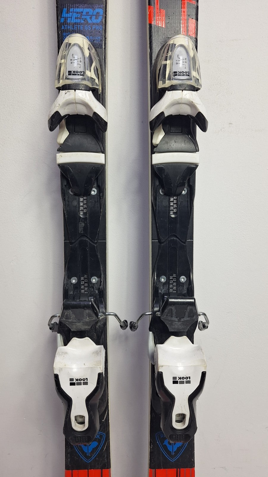 Rossignol HERO Athlete GS Pro 150 cm Ski + Look 7 Bindungen Wintersport Schnee