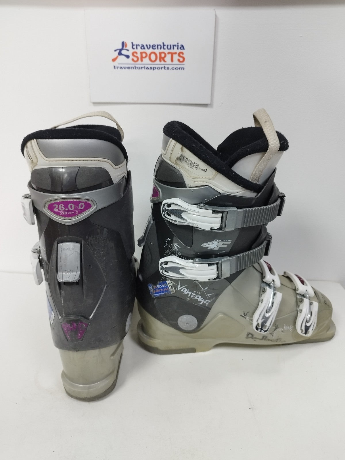 Dalbello RTL Vantage Sport 4F Ski Boots (EU 41; UK 6; Mondo 260) Winter Sport