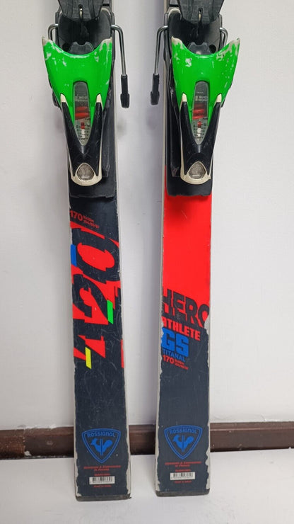 Ski Rossignol Hero Athlete GS 170cm + fixations Look 12 Sport d’hiver