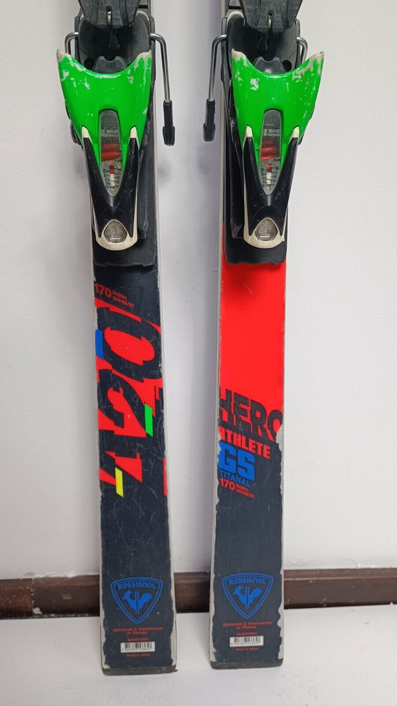 Rossignol Hero Athlete GS 170cm Ski + Look 12 Bindings Winter