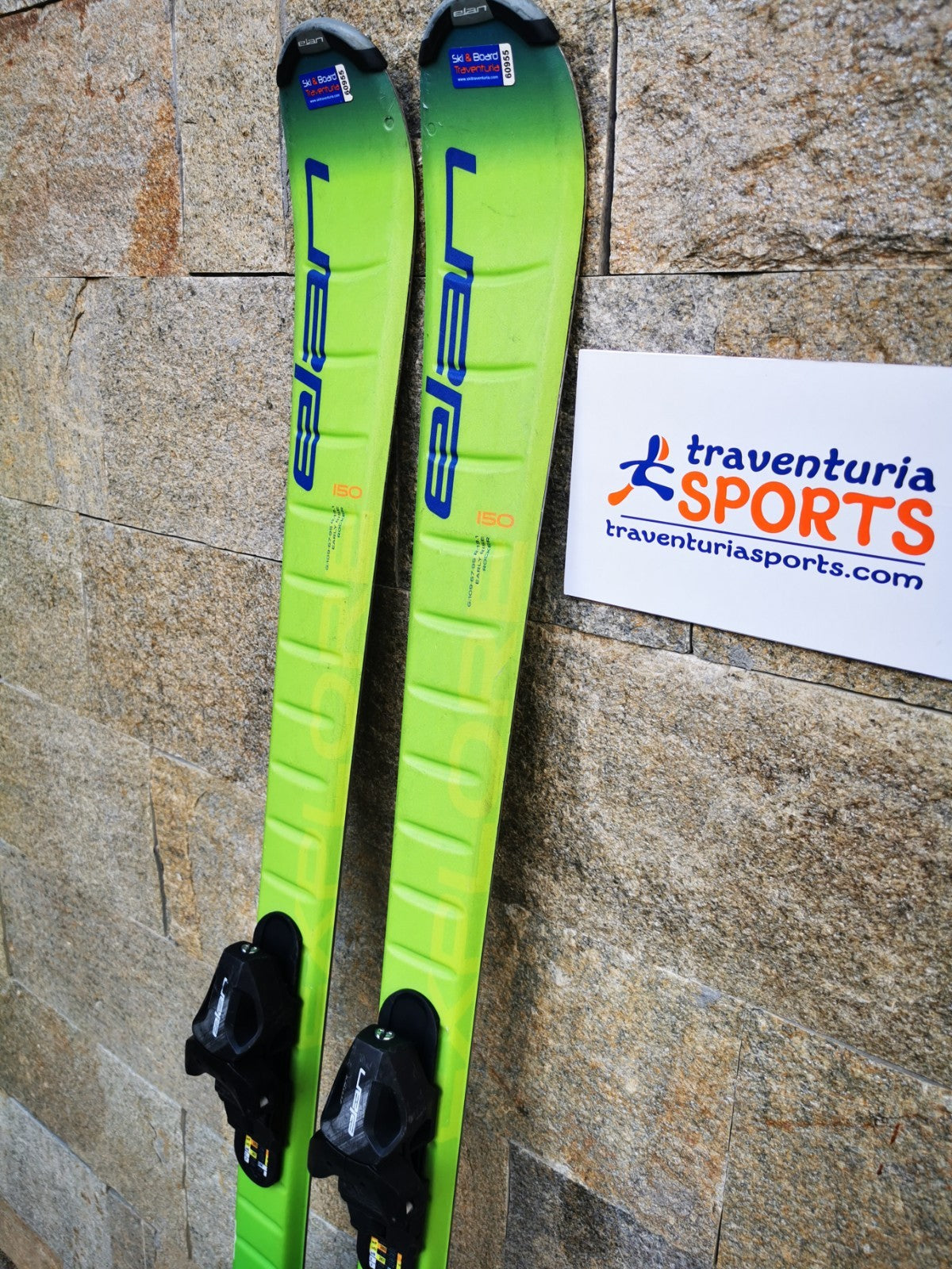 Elan Explore Pro 150cm  Ski + Elan 7.5 Bindings Adventure Winter Sport
