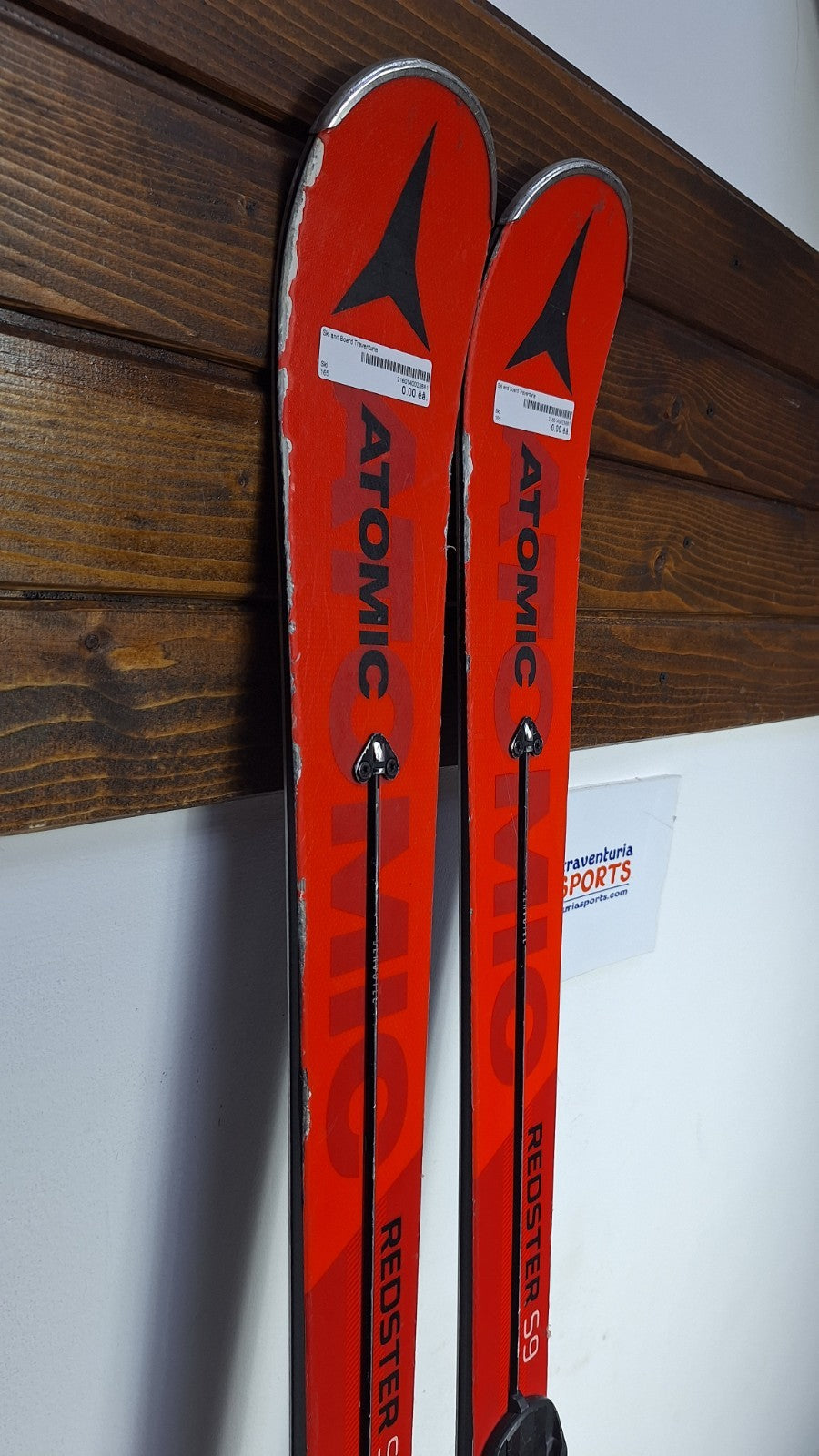 Atomic Redster S9 165 cm Skis + Atomic 12 Bindings Winter Fun Snow