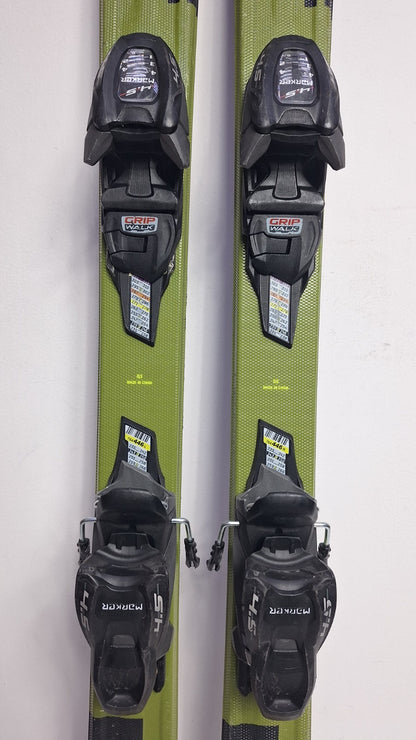 Völkl Racetiger 13 SL 120 cm Ski + Marker 4.5 Bindung Wintersport Schneespaß