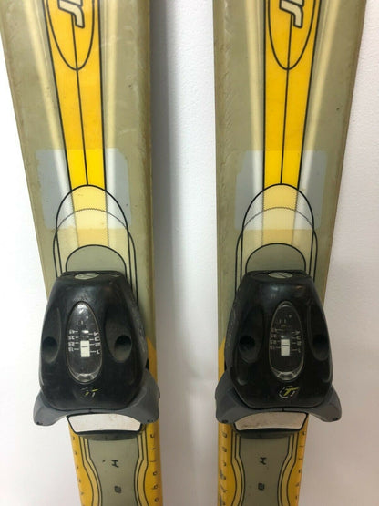 Elan Team Carve JR 108 cm Ski + Tyrolia 4.5 Bindungen – Winterspaß im Schnee – Outdoor