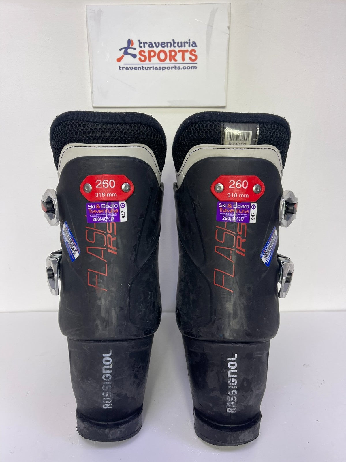 Rossignol Flash IRS RTL Ski Boots (EU 40 1/2; UK 7; Mondo 260) Sport Winter Snow