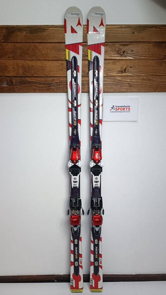 Atomic Race GS 176 cm Ski + Atomic 16 Bindungen Wintersportspaß