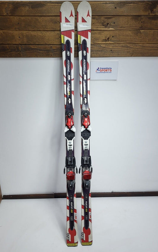 Atomic Race GS 176 cm Ski + Atomic 12 Bindungen Winter Schnee Outdoor
