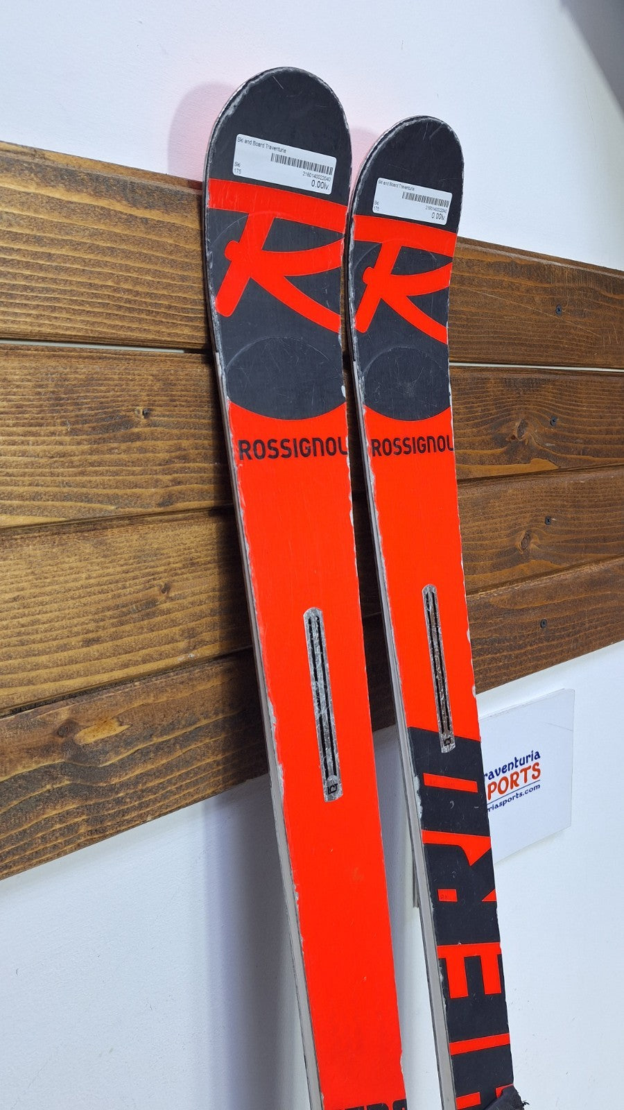 Rossignol Hero Athele GS Pro 175 cm Ski + Rossignol 12 Bindings Winter Fun Snow