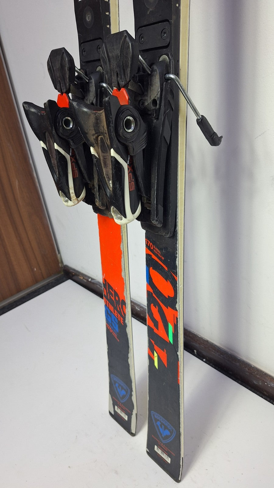 Rossignol Hero Athlete GS 170 cm Ski + Look 12 Bindungen Winterspaß Schnee