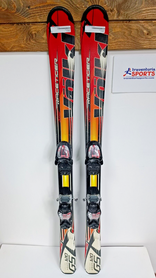 Völkl Racetiger GS JR 120 cm Ski + Marker 4,5 Bindungen Wintersport Schneespaß