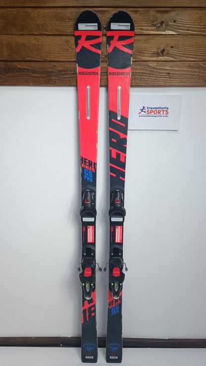 Rossignol Hero Athlete GS Pro 158 cm Ski + Look 10 Bindings Winter Fun Snow