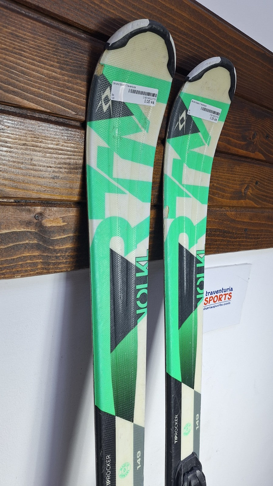 Volkl RTM 149 cm Ski + Marker 10 Bindings Fun Snow Winter Sport Piste