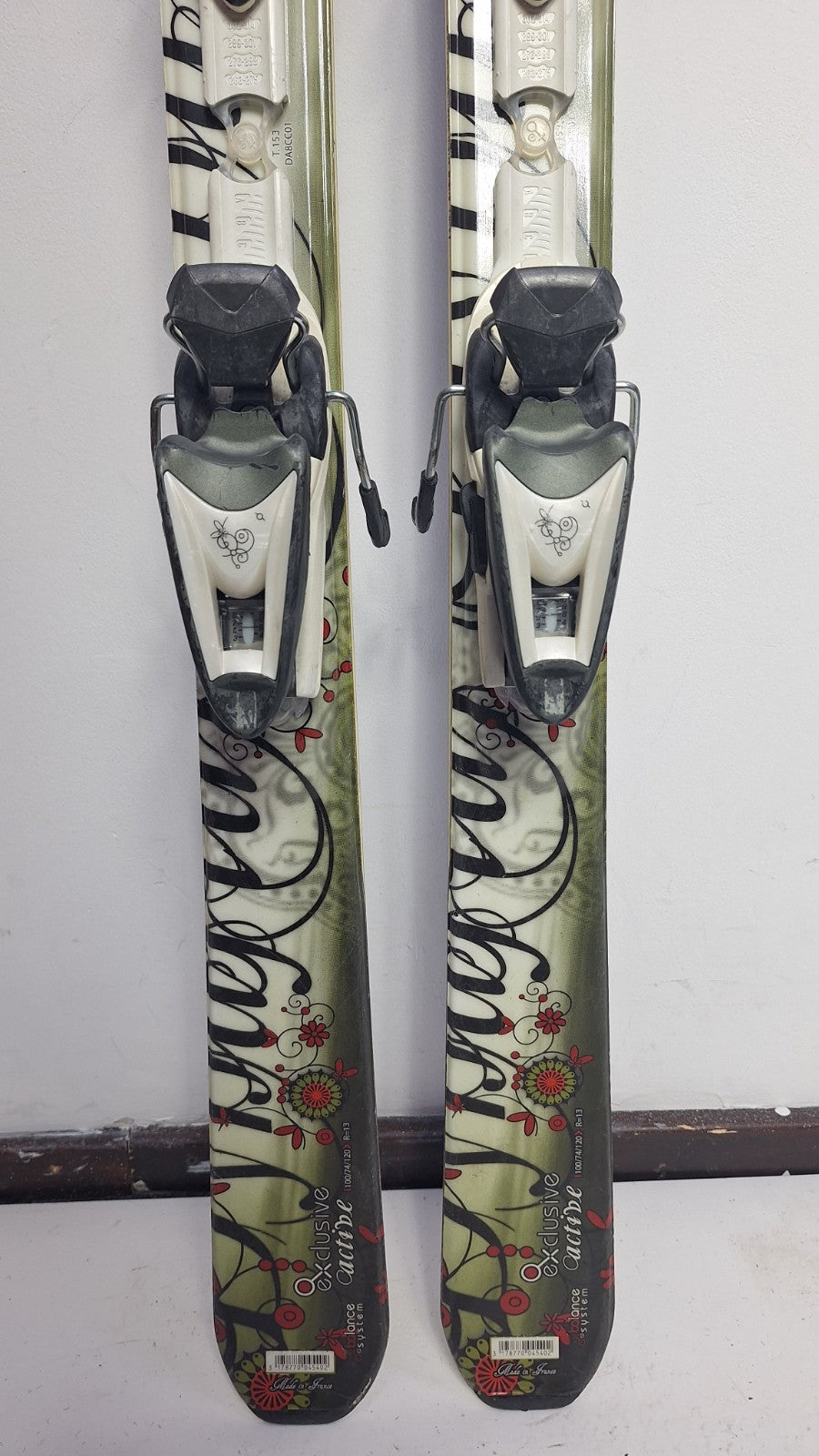 Dynastar Exclusive 153cm Ski + Rossignol 10 Bindings Fun Snow Winter Sport