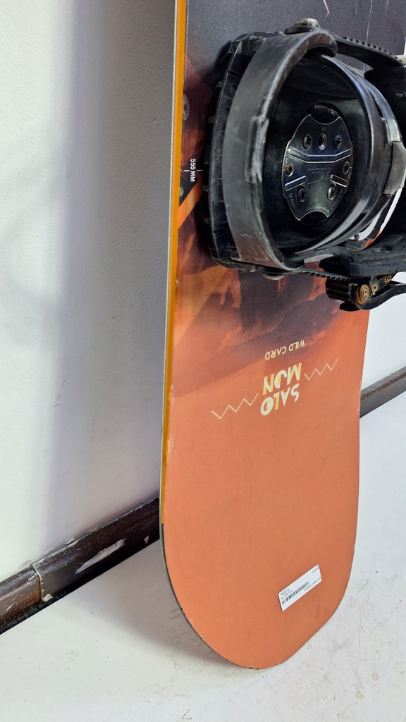 Salomon Wild Card 155 cm Snowboard + Speedfit L Bindings Winter