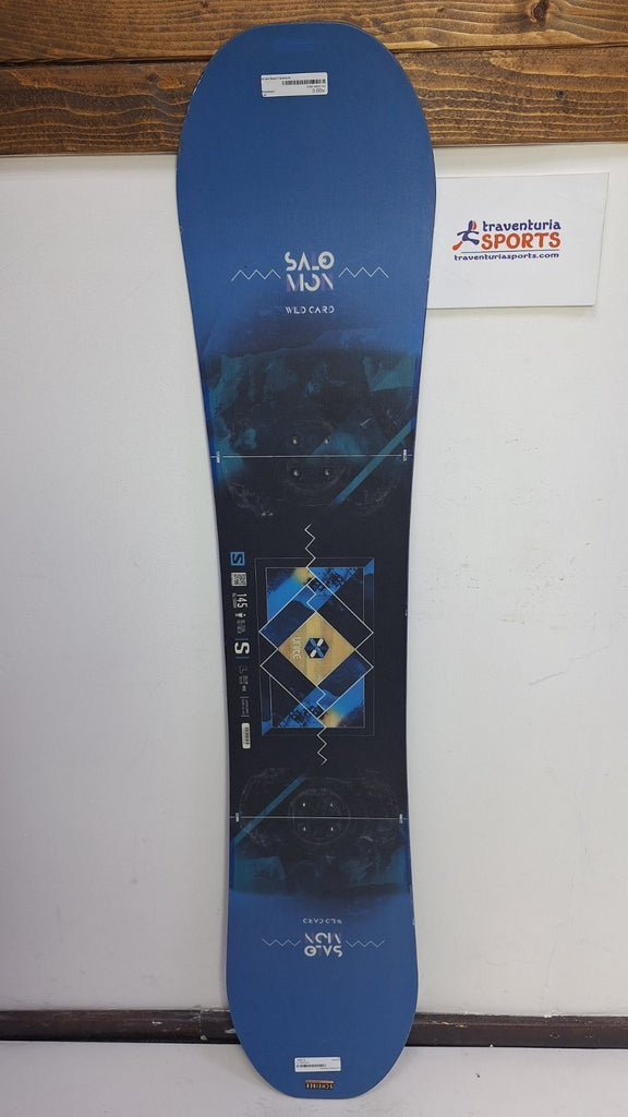 Snowboard Salomon Wild Card 145 cm CBS Sport Winter Fun All Mountain Outdoor