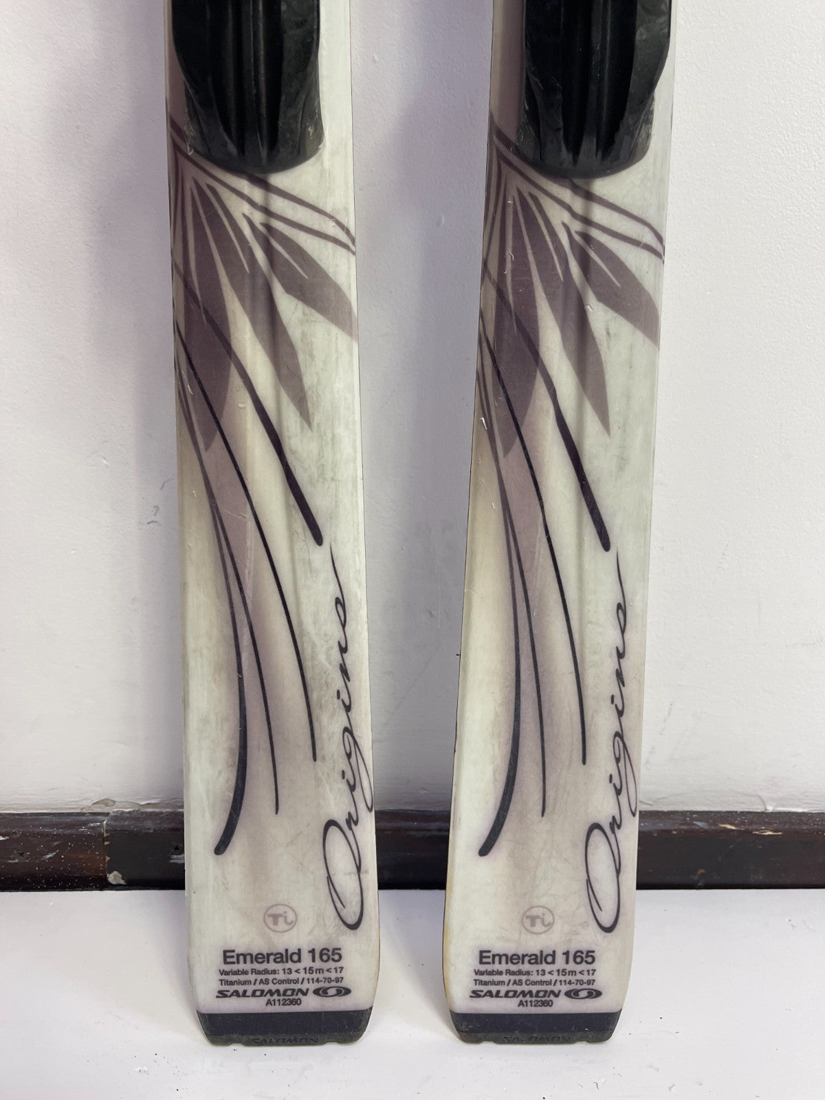 Ski Salomon Emerald 165 cm + fixations Salomon 10 Aventure Sport d’hiver