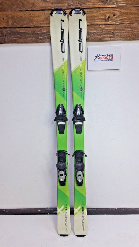 2018 Elan Explore X 152 cm Ski + Elan ESR 10 Bindings Winter Sport Outdoor Snow