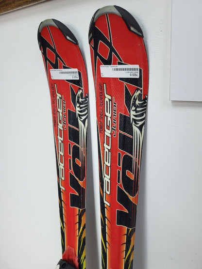 Völkl Racetiger GS R JR 130 cm Ski + Marker 7 Bindungen Wintersport Schneespaß