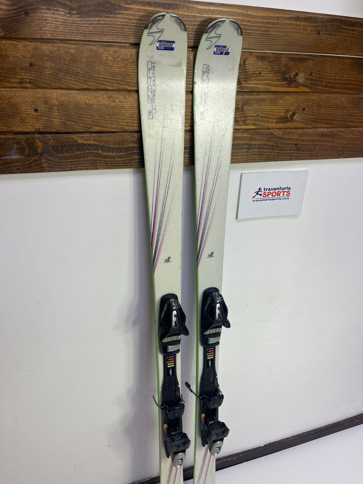 Blizzard Ultralight RT 167 cm Ski + Elan ESP 10 Bindings Winter Sport Fun
