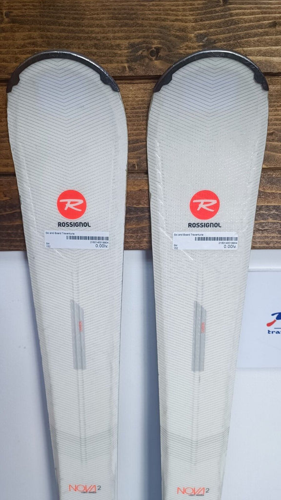 Rossignol Nova 2 152cm Ski + Look 10 Bindings Winter Adventure