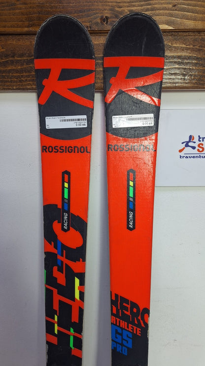 Rossignol Hero Athlete GS Pro 144 cm Ski + Look NX 7 Bindings Winter Sport Snow
