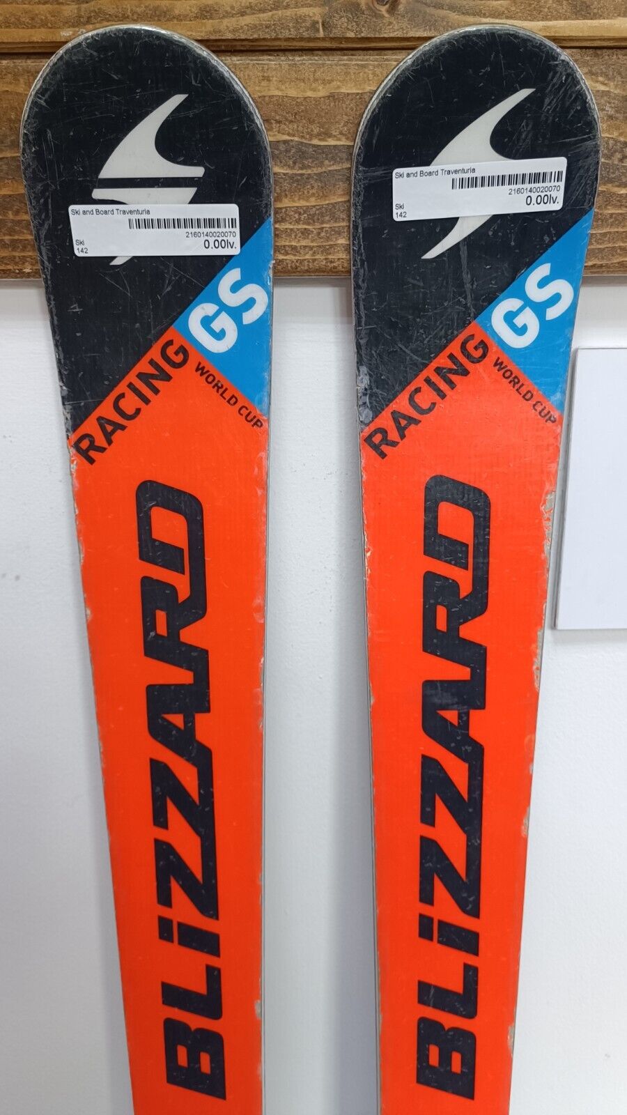Sci Blizzard Racing GS 142 cm + attacchi Salomon 10 Winter Fun Sport