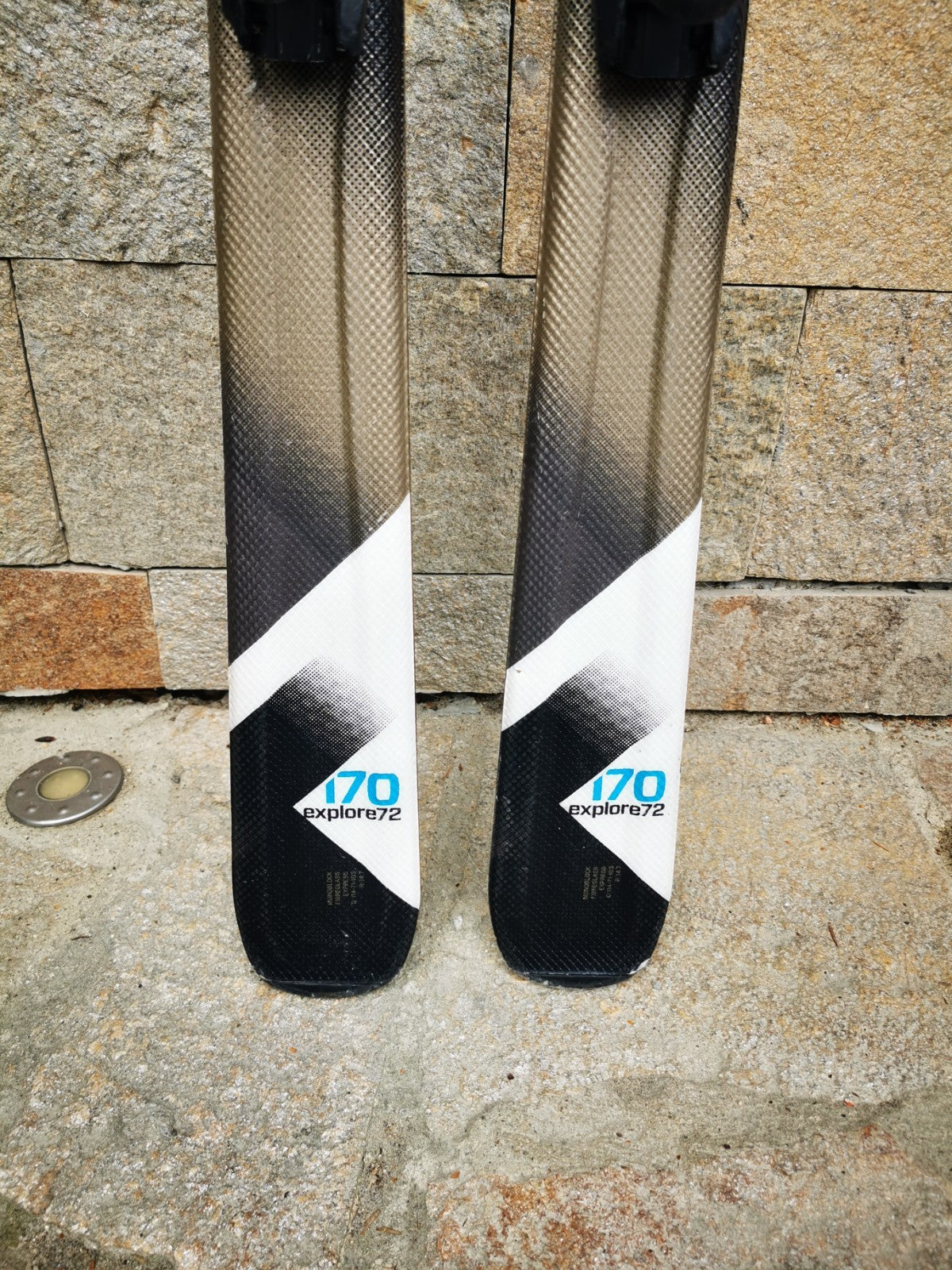 Elan Explore 72 170 cm  Ski + Elan ESP 10 Bindings Adventure Winter Sport