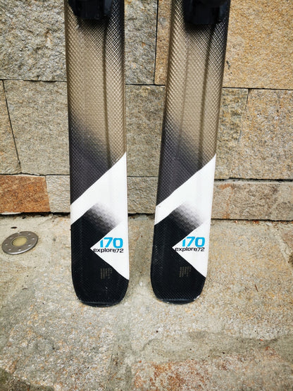 Elan Explore 72 170 cm  Ski + Elan ESP 10 Bindings Adventure Winter Sport