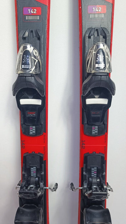 Ski Rossignol React GT 142cm + fixations Look 10 Aventure hivernale en hiver