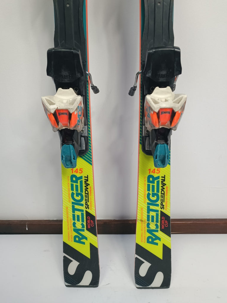 Völkl Racetiger Speedwall WC SL 145 cm Ski + Marker Race 12