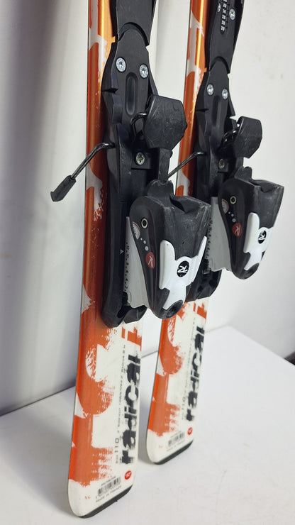 Rossignol Radical 110 cm Ski + Rossignol 4.5 Bindungen Wintersport Schnee