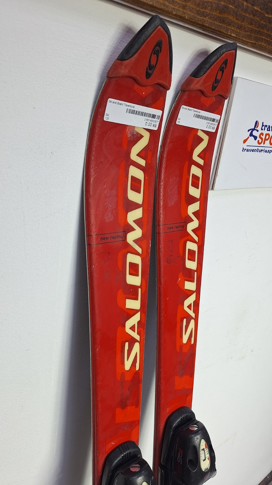 Salomon Equipe 9T 120cm Ski + Tyrolia 4.5 Bindings Winter Sport Fun