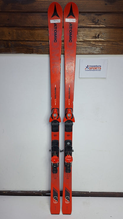 Atomic Redster G9 166 cm Skis + Atomic 10 Bindings Winter Fun Snow