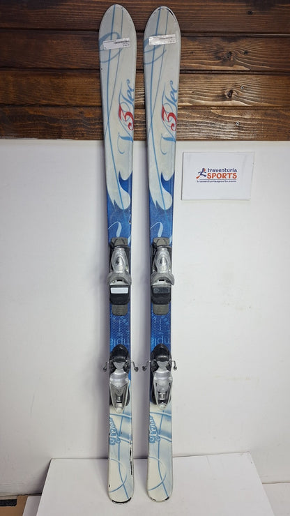 V3tec Xenia 150cm Skis + Look 9.5 Bindings Winter Fun Snow