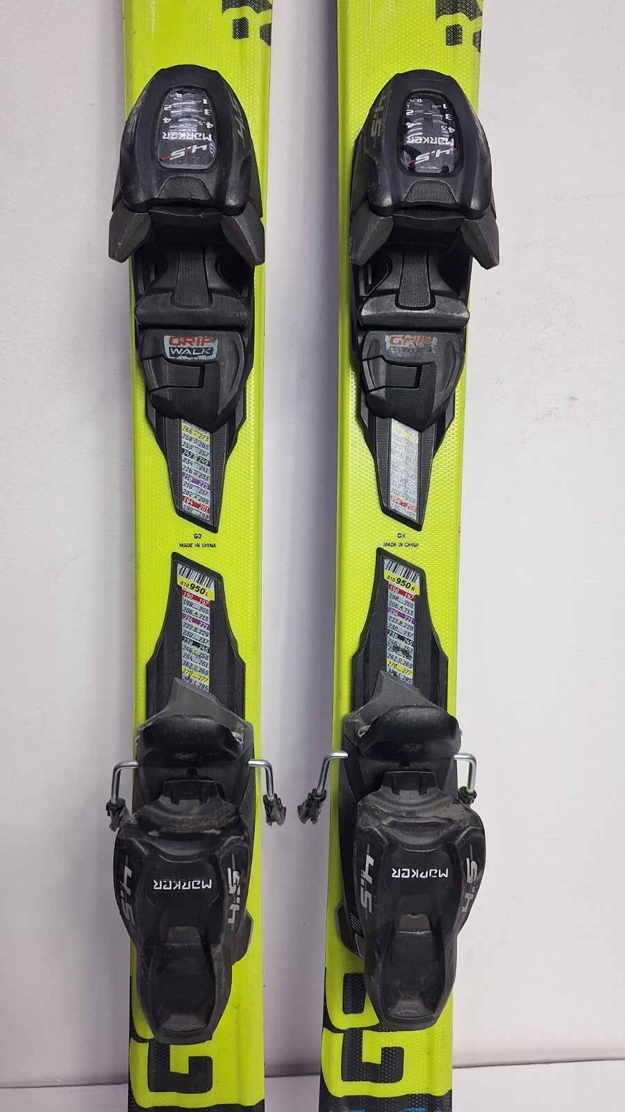 Volkl Racetiger GS 110 cm Ski + Marker 4.5 Bindings Fun Snow Winter Sport