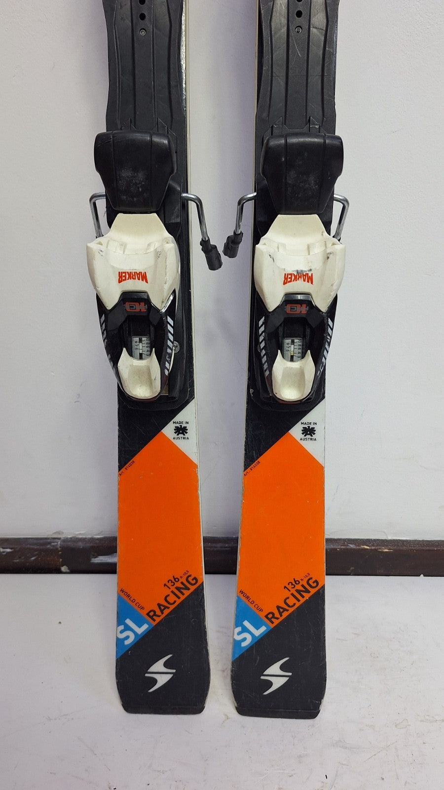 Sci Blizzard Racing WC SL 136 cm + attacchi Marker 10 Winter Fun Sport Snow